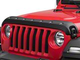 Premium Bolt-On Look Hood Deflector - Textured (18-22 Jeep Wrangler JL)