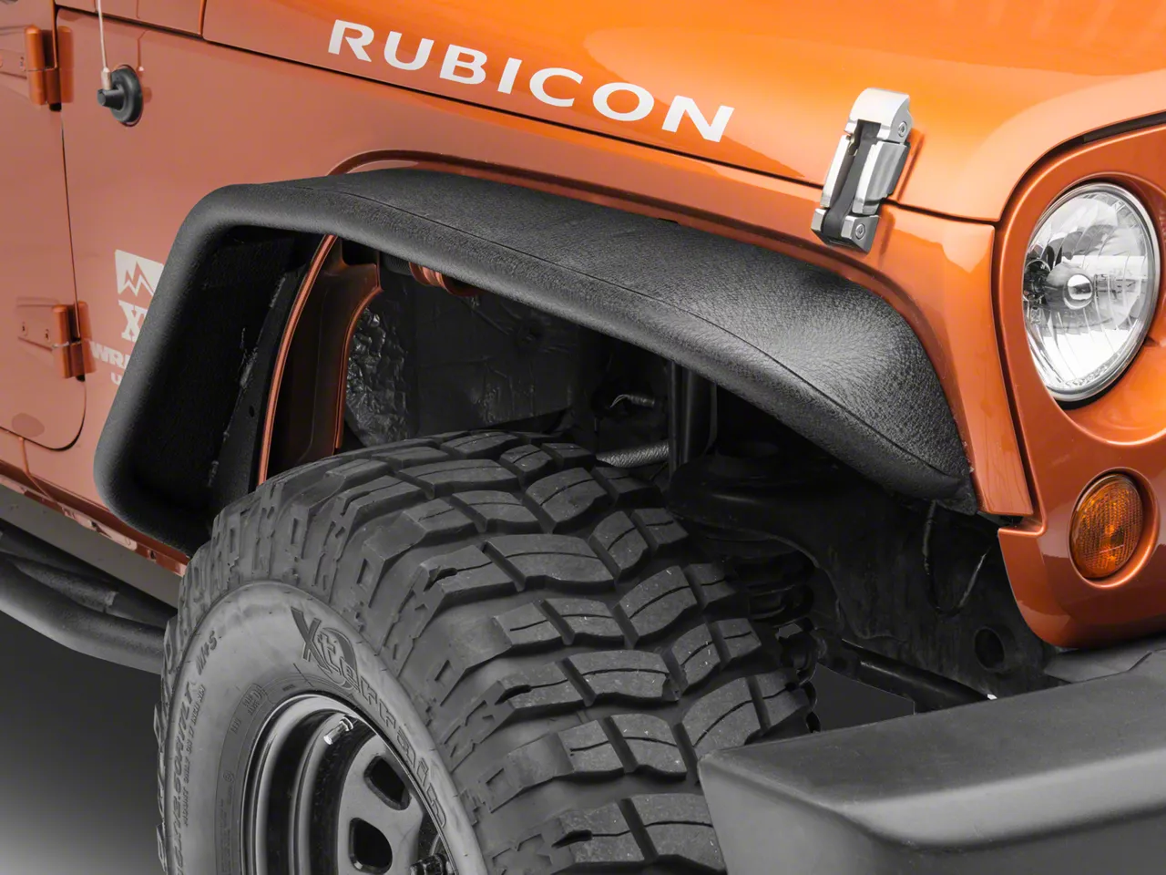 Barricade Jeep Wrangler Tubular Fender Flares J125976 (07-18 Jeep ...