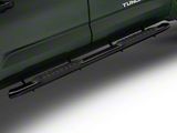 Barricade 5-Inch Oval Bent End Side Step Bars; Black (22-24 Tundra CrewMax)