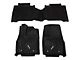 Barricade Custom Fit All-Weather Front and Rear Floor Liners; Black (22-24 Tundra CrewMax)