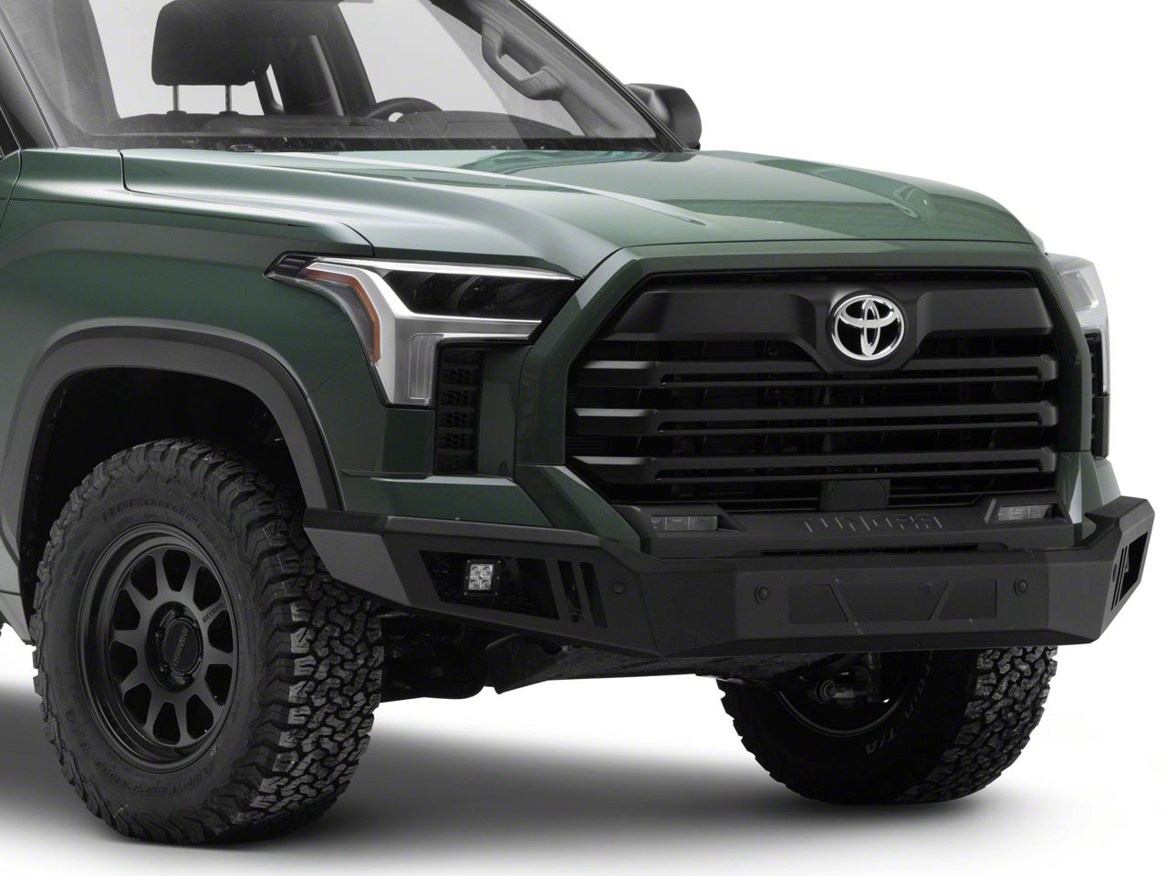 Barricade Tundra Extreme HD Front Bumper with LED Fog Lights TU33466 ...