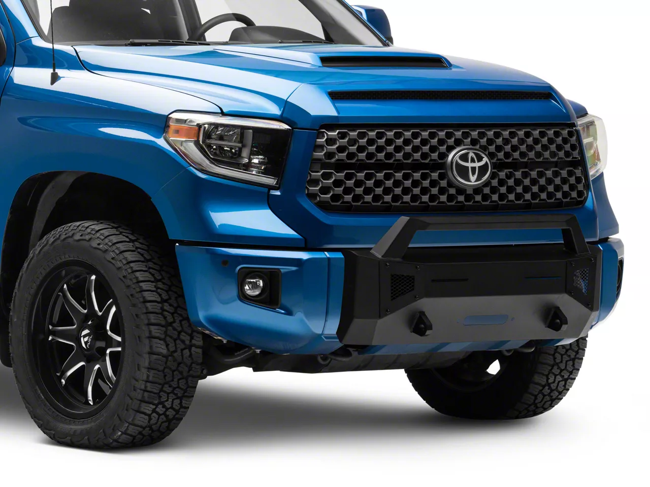 Barricade Tundra HD Stubby Front Bumper with Winch Mount TU10169 (14-21 ...