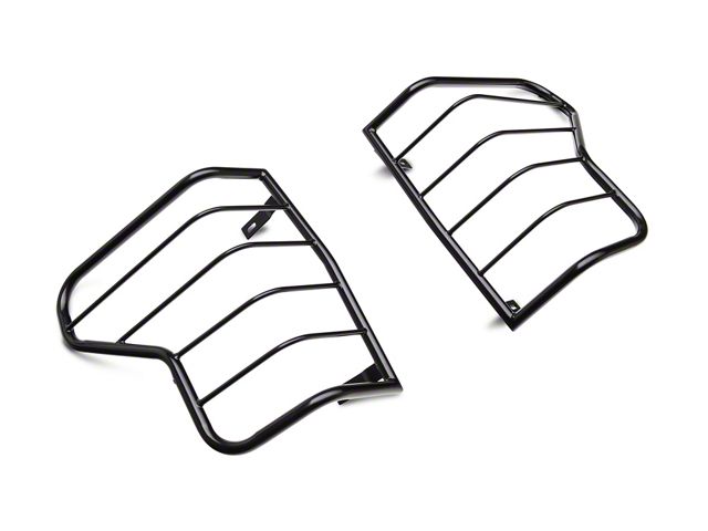 Barricade Tail Light Guards; Black (07-13 Tundra)