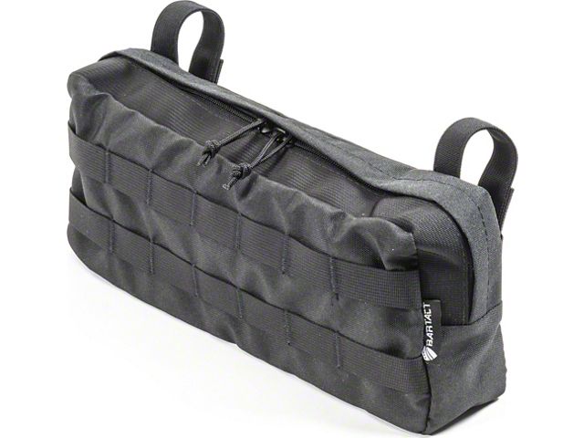 Bartact 14x5x2.5-Inch Molle Pouch; Black