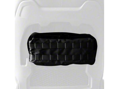 Bartact Front Seat Back MOLLE Pouch; 14x5x2.50-Inch; Black (18-25 Jeep Wrangler JL Rubicon)