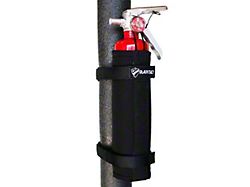 Bartact Roll Bar 2.5 lb. Fire Extinguisher Mount; Black (Universal; Some Adaptation May Be Required)