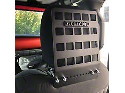 Bartact Universal Headrest MOLLE Panel; Black (05-23 Tacoma)