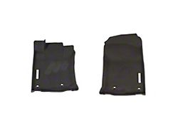 BaseLayer Custom-Fit All Weather Front Floor Liners with Gray Logo; Black (13-24 4Runner)