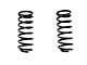 BDS 3-Inch Rear Lift Coil Springs (10-24 4Runner)