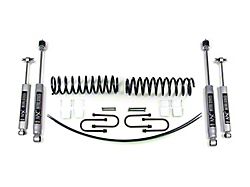 BDS 2-Inch Coil Spring Suspension Lift Kit with Add-A-Leaf and NX2 Nitro Shocks (84-01 4WD Jeep Cherokee XJ w/ Chrysler 8.25-Inch Rear Axle)