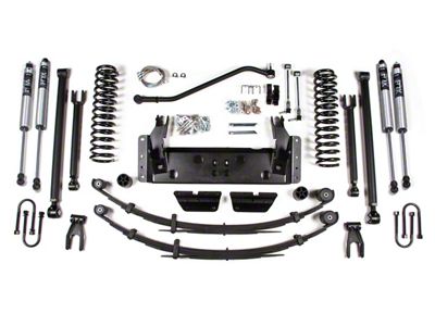 BDS 4.50-Inch Suspension Lift Kit with FOX 2.0 Performance Shocks (84-01 4WD 4.0L Jeep Cherokee XJ w/ Chrysler 8.25-Inch Rear Axle & Automatic Transmission)