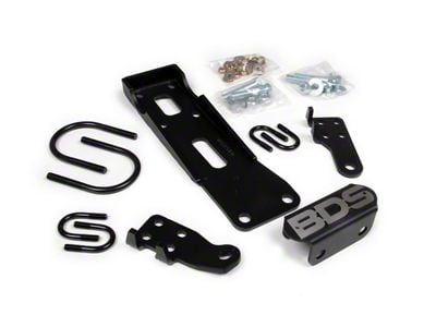 BDS Dual Steering Stabilizer Mounting Kit (84-01 Jeep Cherokee XJ)