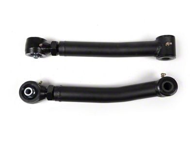 BDS Tubular Front Lower Control Arms for 0 to 5-Inch Lift; Flex Ends and Poly Bushings (84-01 Jeep Cherokee XJ)