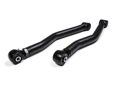 BDS Tubular Front Lower Control Arms for 0 to 5-Inch Lift; Flex Ends and Rubber Bushings (20-25 Jeep Gladiator JT)