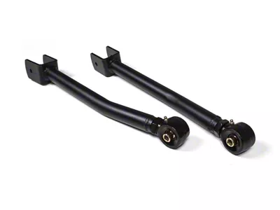 BDS Tubular Front Upper Control Arms for 0 to 5-Inch Lift; Flex Ends and Rubber Bushings (20-25 Jeep Gladiator JT)