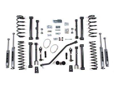 BDS 4.50-Inch Coil Spring Suspension Lift Kit with NX2 Nitro Shocks (93-98 4WD Jeep Grand Cherokee ZJ)