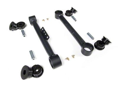 BDS Fixed Rear Lower Control Arms for 2 to 4.50-Inch Lift; Rubber Bushings (93-98 Jeep Grand Cherokee ZJ)