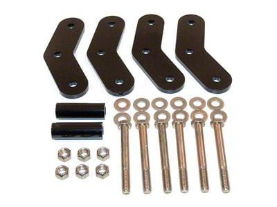 BDS 1.375-Inch Rear Lift Shackle Kit (76-86 Jeep CJ7)