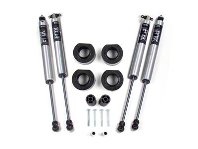 BDS 1.75-Inch Coil Spacer Suspension Lift Kit with FOX 2.0 Performance Shocks (97-06 Jeep Wrangler TJ)