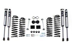 BDS 2-Inch Coil Spring Suspension Lift Kit with FOX 2.0 Performance Shocks (12-18 Jeep Wrangler JK 4-Door)