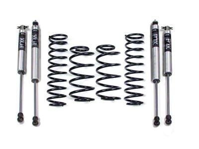 BDS 2-Inch Coil Spring Suspension Lift Kit with NX2 Nitro Shocks (97-06 Jeep Wrangler TJ)