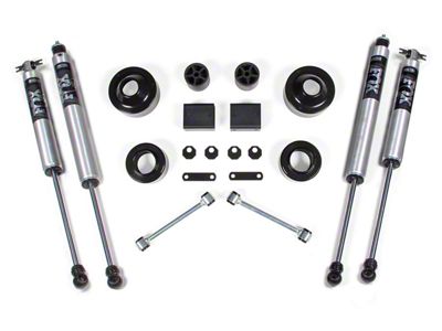 BDS 2-Inch Suspension Lift Kit with FOX 2.0 Performance Shocks (07-11 Jeep Wrangler JK 2-Door)