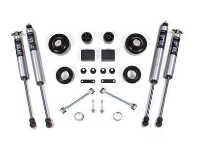 BDS 2-Inch Suspension Lift Kit with FOX 2.0 Performance Shocks (12-18 Jeep Wrangler JK 2-Door)