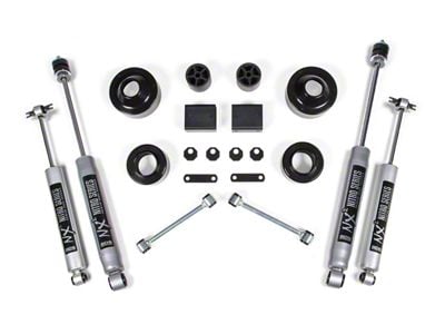 BDS 2-Inch Suspension Lift Kit with NX2 Nitro Shocks (07-11 Jeep Wrangler JK 2-Door)