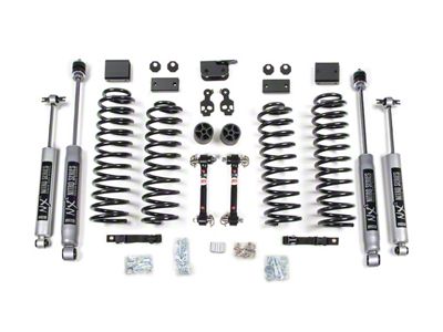 BDS 3-Inch Coil Spring Suspension Lift Kit with Sway Bar Disconnects and NX2 Nitro Shocks (07-11 Jeep Wrangler JK 4-Door)