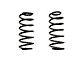 BDS 3-Inch Rear Lift Coil Springs (18-25 Jeep Wrangler JL 4-Door)