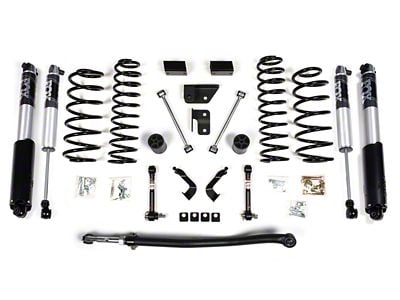 BDS 3-Inch Suspension Lift Kit with FOX 2.5 Performance Shocks (18-24 Jeep Wrangler JL 2-Door)