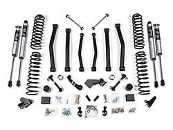 BDS 4-Inch Control Arm Suspension Lift Kit with Sway Bar Disconnects and FOX 2.0 Performance Shocks (12-18 Jeep Wrangler JK 2-Door)