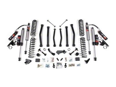 BDS 4-Inch Suspension Lift Kit with Sway Bar Disconnects and FOX 2.5 Performance Elite Shocks (12-18 Jeep Wrangler JK 2-Door)