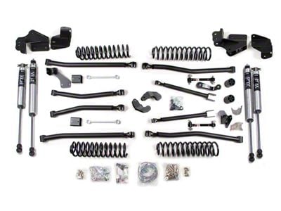 BDS 4-Inch Long Arm Suspension Lift Kit with FOX 2.0 Performance Shocks (07-18 Jeep Wrangler JK 2-Door)