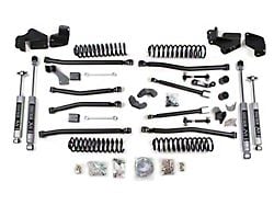 BDS 4-Inch Long Arm Suspension Lift Kit with NX2 Nitro Shocks (07-18 Jeep Wrangler JK 2-Door)