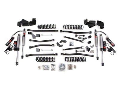 BDS 4.50-Inch Long Arm Suspension Lift Kit with FOX 2.5 Performance Elite Shocks (12-18 Jeep Wrangler JK 4-Door)