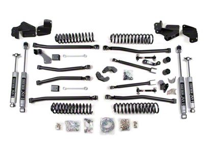 BDS 4.50-Inch Long Arm Suspension Lift Kit with FOX NX2 Nitro Shocks (07-18 Jeep Wrangler JK 4-Door)