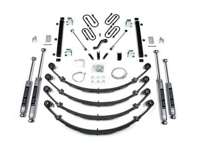 BDS 5-Inch Leaf Spring Suspension Lift Kit with NX2 Nitro Performance Shocks (87-95 Jeep Wrangler YJ)