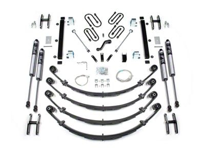 BDS 6-Inch Leaf Spring Suspension Lift Kit with FOX 2.0 Performance Shocks (87-95 Jeep Wrangler YJ)