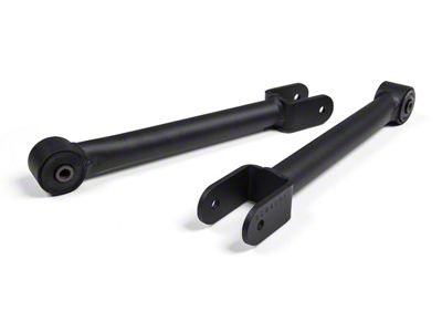 BDS Fixed Front Lower Control Arms for 2 to 4.50-Inch Lift; Rubber Bushings (97-06 Jeep Wrangler TJ)