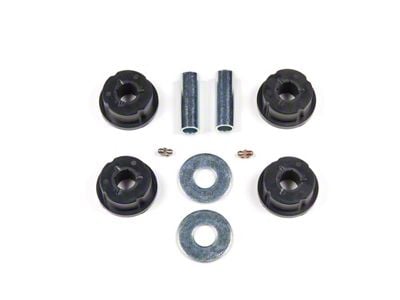 BDS Rear Upper Control Arms Bushing and Sleeve Kit; Polyurethane (07-18 Jeep Wrangler JK w/ BDS Upper Control Arms)