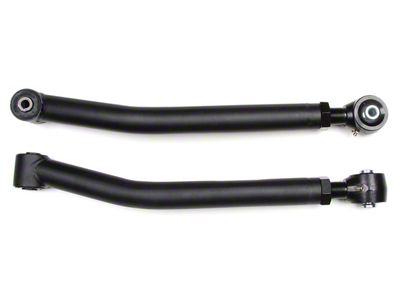 BDS Tubular Front Lower Control Arms for 0 to 5-Inch Lift; Flex Ends and Rubber Bushings (07-18 Jeep Wrangler JK)