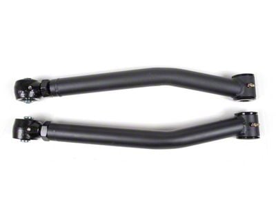 BDS Tubular Front Lower Control Arms for 0 to 5-Inch Lift; Flex Ends and Poly Bushings (07-18 Jeep Wrangler JK)