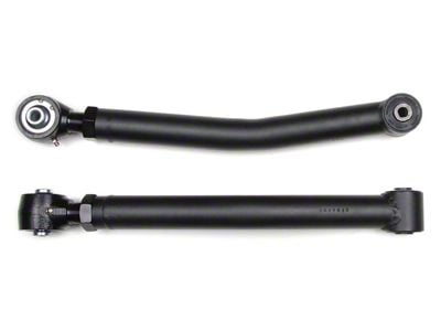 BDS Tubular Rear Lower Control Arms for 0 to 5-Inch Lift; Flex Ends and Rubber Bushings (07-18 Jeep Wrangler JK)