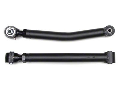 BDS Tubular Rear Lower Control Arms for 0 to 5-Inch Lift; Flex Ends and Poly Bushings (07-18 Jeep Wrangler JK)