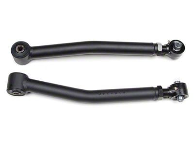 BDS Tubular Rear Upper Control Arms for 0 to 5-Inch Lift; Flex Ends and Rubber Bushings (07-18 Jeep Wrangler JK)