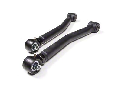 BDS Tubular Rear Upper Control Arms for 0 to 5-Inch Lift; Flex Ends and Rubber Bushings (18-25 Jeep Wrangler JL)