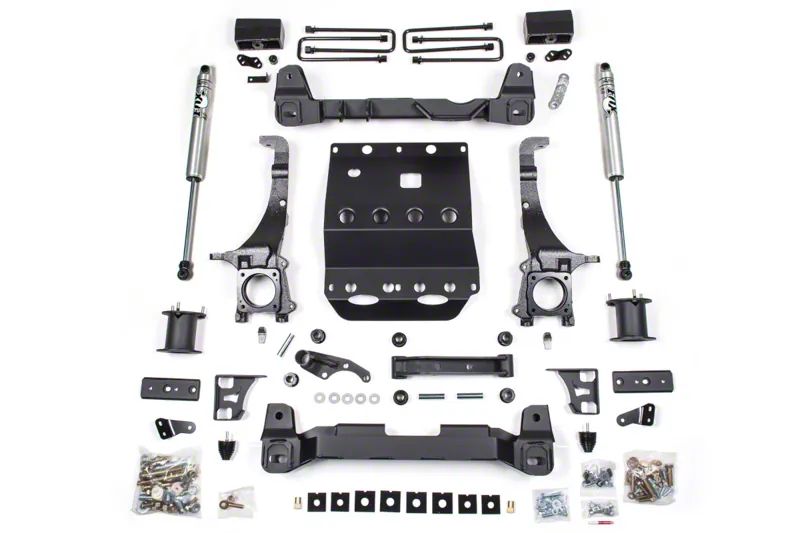 BDS Tacoma 6-Inch Front / 4-Inch Rear Suspension Lift Kit with NX2 ...