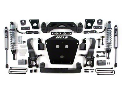BDS 4.50-Inch Suspension Lift Kit with FOX 2.5 DSC Adjuster Coil-Overs and Shocks (07-15 Tundra, Excluding TRD Pro)