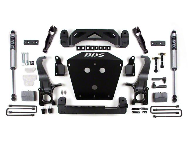 BDS 7-Inch Suspension Lift Kit with FOX 2.0 Performance Shocks (07-15 Tundra, Excluding TRD Pro)